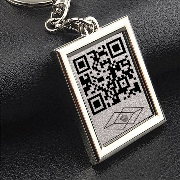 GTKME® QR Code Keychain