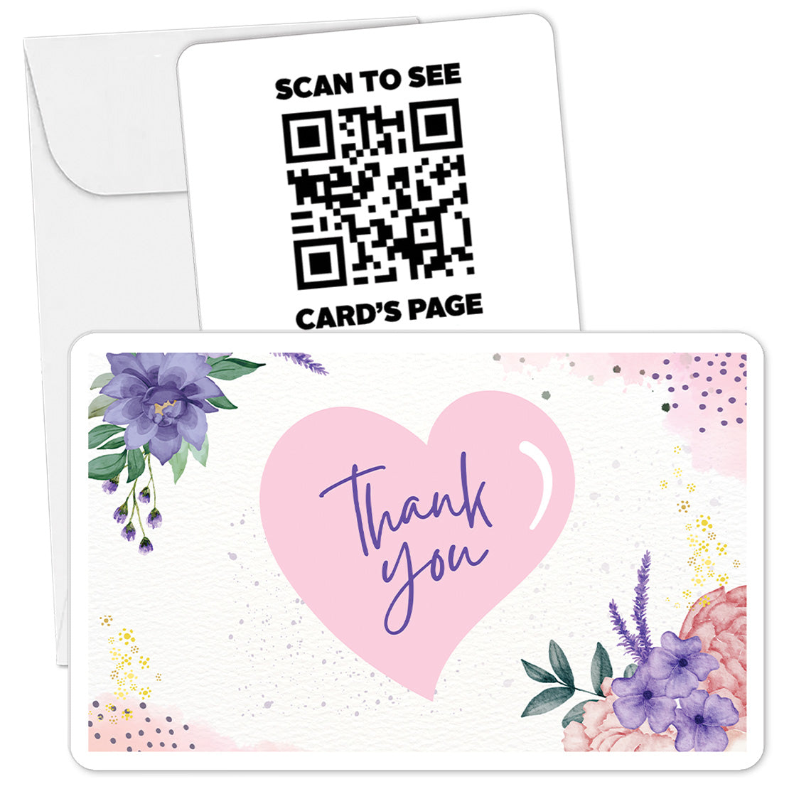 Thank You QR Photo Card