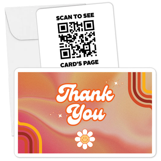 Thank You Photo Card With Digital Page (BOHO)
