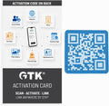 Link Anywhere QR Code Blue 1 inch Square Tile | Scan, Activate, Link, Done