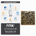 Tip QR Code | 1" Gold Square Tile, Sticker or Magnet – Accept Tips Instantly, No Cash Needed