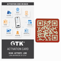 Link Anywhere Red QR Code Tile | 1" Square