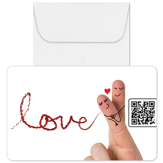 GTKME® I Love You QR Card