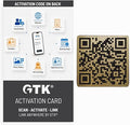 Link Anywhere Gold 1" QR Code Square Tile | Scan, Activate, Set Link, Done