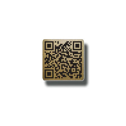12 Restaurant Menu QR Tiles Linked to a Digital Page | Add Digital Photos, Text & More (Laser Etched ABS 1x1 inch)…