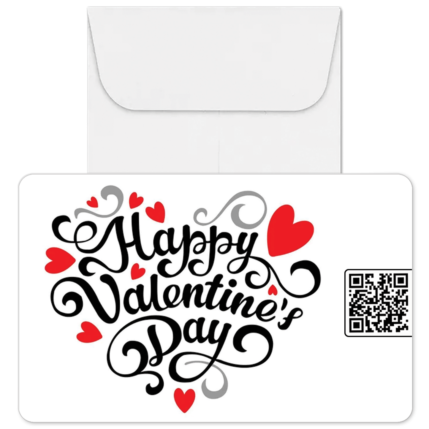 Happy Valentine's Day QR Card