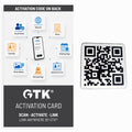 Link Anywhere QR Code White 1" Square Tile | Scan, Activate, Link, Done